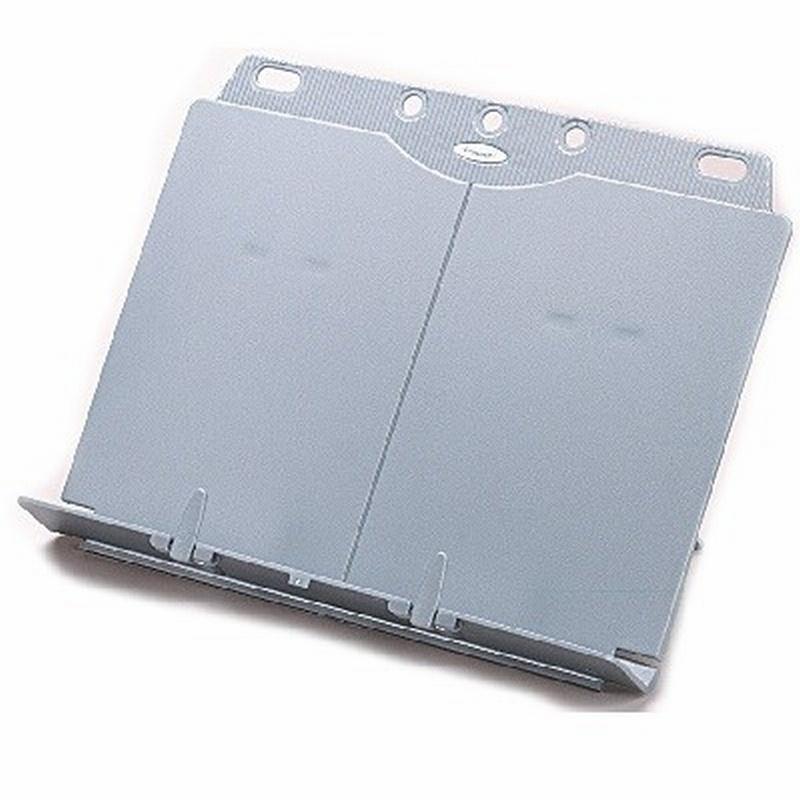 ATRIL FELLOWES PARA LIBROS PLASTICO GRIS MEDIDAS 244x295x50 MM (21140) - ATRIL SOBREMESA LIBROS FELLOWES