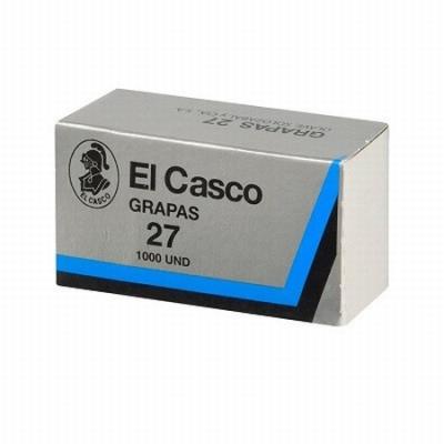 GRAPAS EL CASCO N 27 (23/13) GALVANIZADA PARA GRAPADORA...