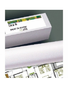 PAPEL FABRISA PARA PLOTTER PLUS 610X50X50 METROS 80 GRAMOS/M2 (16094) - PAP.PLOTTER 610mm*50M*50mm A1 80GRS.