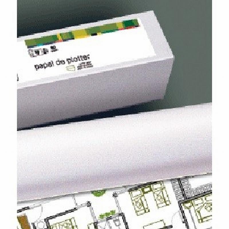 PAPEL FABRISA PARA PLOTTER PLUS 610X50X50 METROS 80 GRAMOS/M2 (16094) - PAP.PLOTTER 610mm*50M*50mm A1 80GRS.