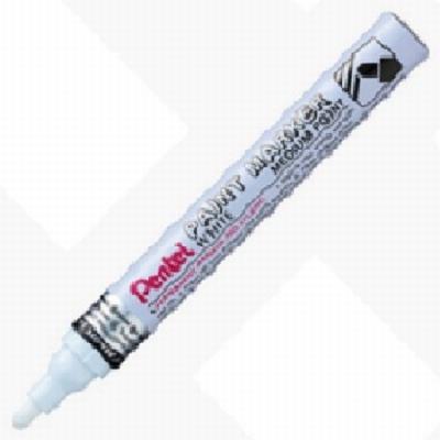 ROTULADOR PENTEL PUNTA FIBRA MMP10 BLANCO PUNTA REDONDA...