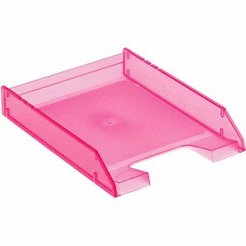 BANDEJA SOBREMESA ARCHIVO 2000 PLASTICO TRASLUCIDA FUCSIA 340X260X60 MM (715 FC TL) - BANDEJA 715 FU.TRANSLUC.ARCHIVO