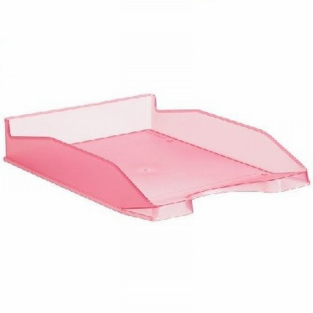 BANDEJA SOBREMESA ARCHIVO 2000 FUCSIA TRASLUCIDO 345X255X60 MM (742 FC TL) - BANDEJA 742 FUCSIA TRANSLUCIDA ARCHIVO