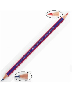 LAPICERO FABER CASTELL BICOLOR FINO JANUS 2160 (09116000) - LAPIZ AZ-RJ FABER