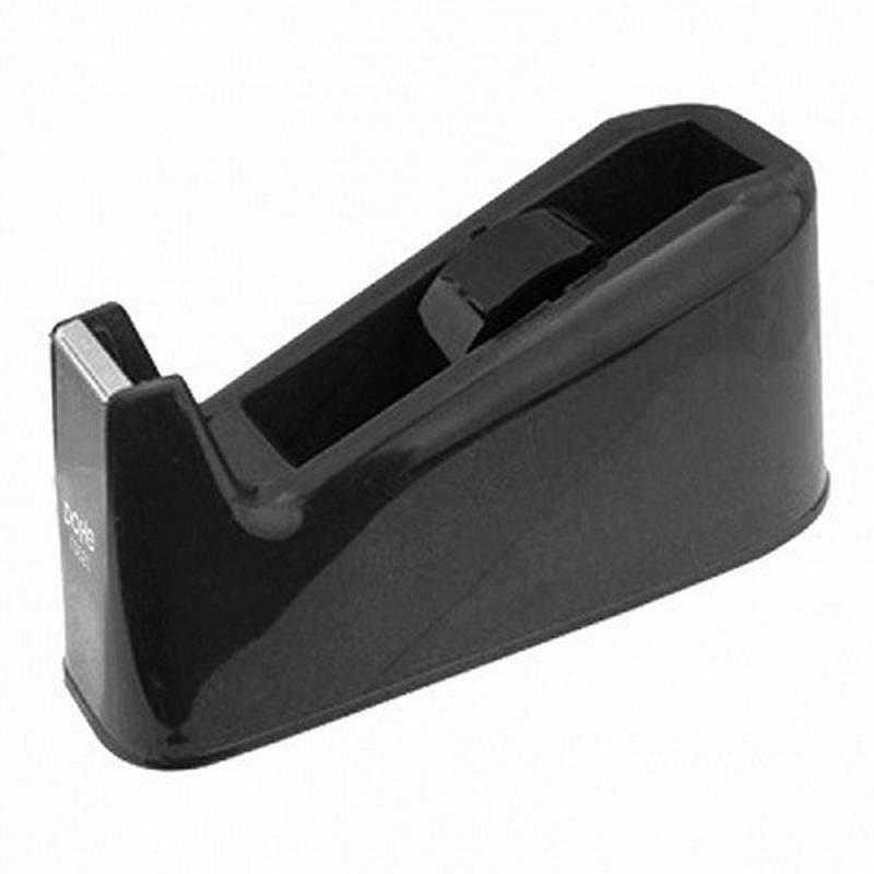 PORTARROLLO DOHE SOBREMESA PLASTICO PARA CINTAS DE 33 Y 66 METROS COLOR NEGRO (79301) - PORTARROLLO 66 NG TD30