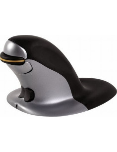 RATON INALAMBRICO VERTICAL FELLOWES ERGONOMICO PENGUIN TAMAÑO M (9894701) - RATON INALAMBRICO PENGUIN M FELLOWES