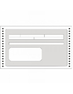 RECIBO APLI EN CONTINUO PARA IMPRESORA MATRICIAL 240MMx4" 1 HOJA (00132) - PAP.C.REC.N.240*4 1H. CJ1500