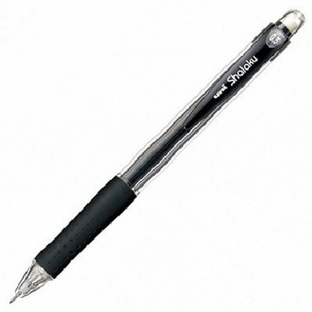 PORTAMINAS UNI-BALL SHALAKU 0,5 MM. CUERPO NEGRO (716761000) - PORTAM.SHALAKU UNI*