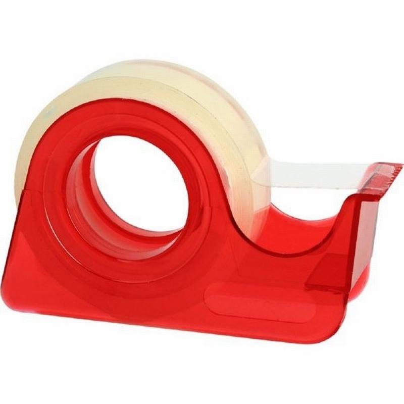 PORTARROLLOS FIXO MINI CINTA ADHESIVA 10 MTS. X 12 MM. (75011100) - C.ADH.C/PORTARR.MINI