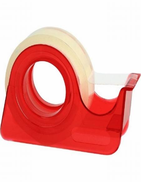 PORTARROLLOS FIXO MINI CINTA ADHESIVA 10 MTS. X 12 MM. (75011100) - C.ADH.C/PORTARR.MINI
