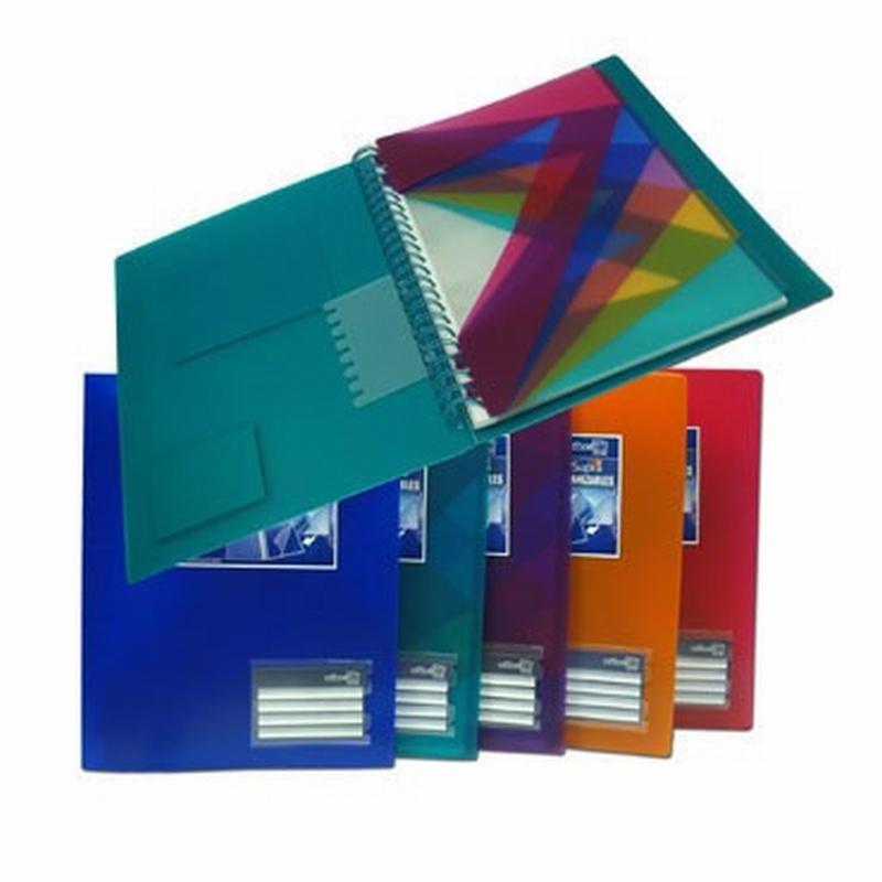 CARPETA OFFICE BOX RE-ORGANIZER SUPRA DIN A4 40 FUNDAS (15415) - CARP.40FUNDAS EXTRAIBLES HFP**