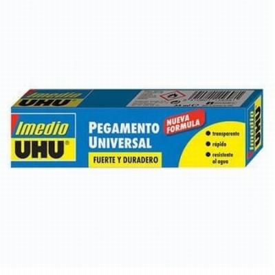 PEGAMENTO IMEDIO UNIVERSAL TRANSPARENTE BANDA AZUL 35 ML...