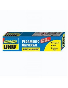 PEGAMENTO IMEDIO UNIVERSAL TRANSPARENTE BANDA AZUL 35 ML ( 63732) - PEG.TUBO UNIVERSAL 35ML.IMEDIO