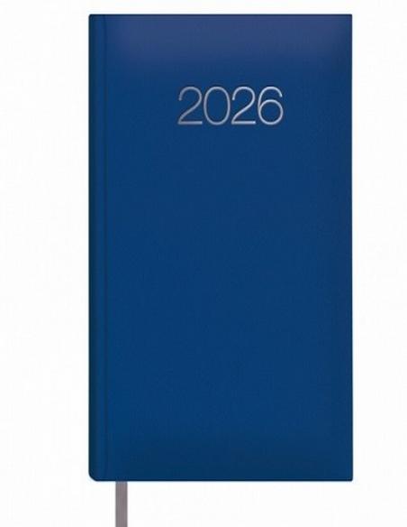 AGENDA ANUAL DOHE 2026 ENCUADERNADA LISBOA A5 (140X200 MM) DIA PAGINA PAPEL 70 GRS./M2 COLOR AZUL (11797)
