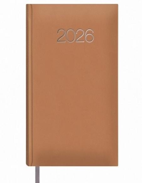 AGENDA ANUAL DOHE 2026 ENCUADERNADA LISBOA A5 (140X200 MM) DIA PAGINA PAPEL 70 GRS./M2 COLOR AZUL (11797)