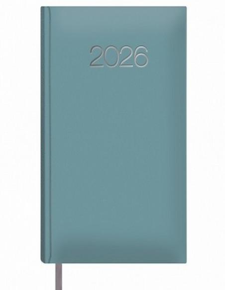 AGENDA ANUAL DOHE 2026 ENCUADERNADA LISBOA A5 (140X200 MM) DIA PAGINA PAPEL 70 GRS./M2 COLOR AZUL (11797)