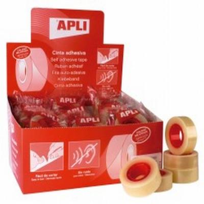 CINTA ADHESIVA APLI ESTANDAR 33 MTS. X 19 MM....