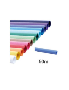 PAPEL CONTINUO FABRISA AZUL ROLLO 1X50 METROS (15762) - PAP.EMBALAJE 100CM*50M. AZ