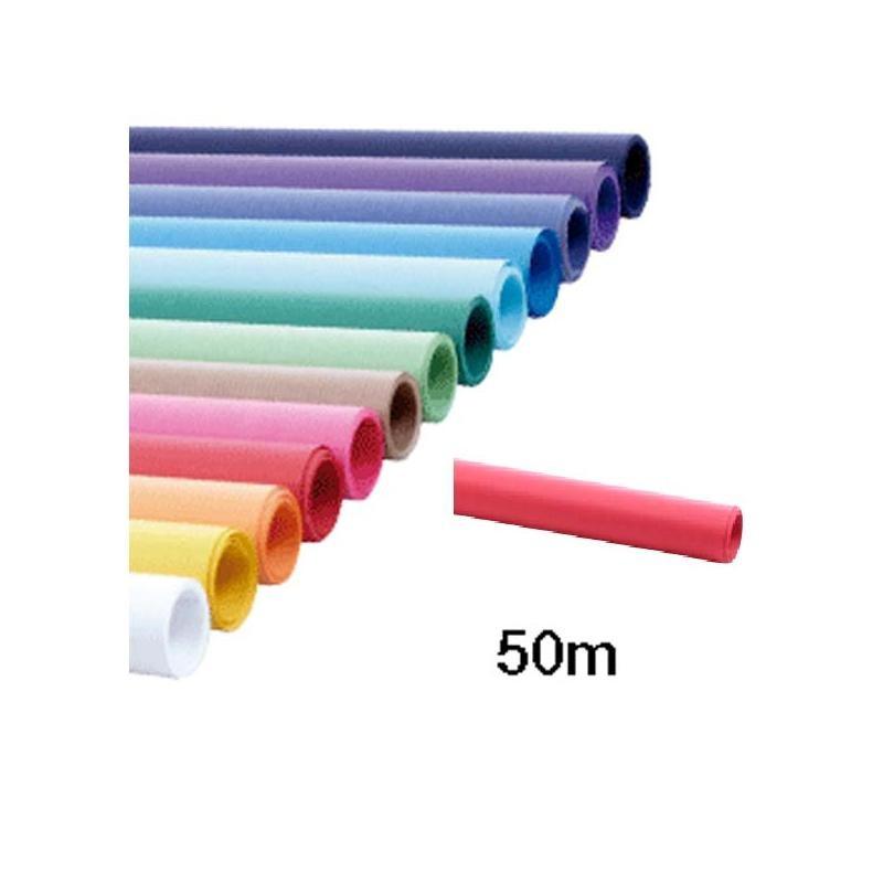PAPEL CONTINUO FABRISA ROJO ROLLO 1X50 METROS (15765) - PAP.EMBALAJE 100CM*50M. RJ
