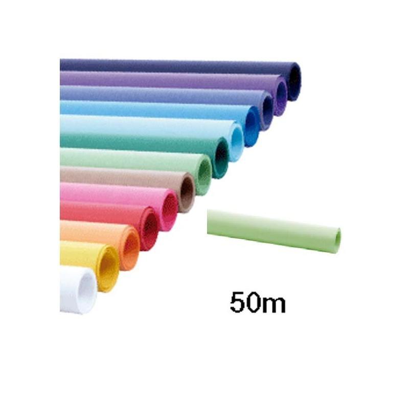 PAPEL CONTINUO FABRISA VERDE ROLLO 1X50 METROS (15763) - PAP.EMBALAJE 100CM*50M. VE