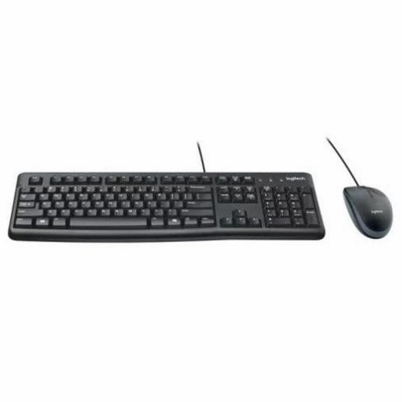 SET TECLADO CABLE ESTANDAR + RATON CABLE...