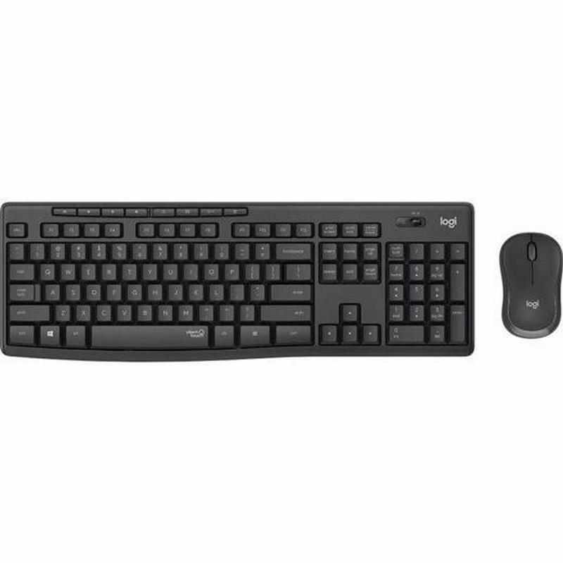 SET LOGITECH TECLADO + RATON MK295 INALÁMBRICO QWERTY ESPAÑOL GRAFITO - (920-009798) - TECLADO + RATON INALAMB.LOGITECH