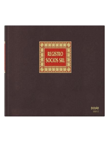 LIBRO DOHE REGISTROS SOCIOS S.L. FOLIO APAISADO 100 HOJAS (09912) - LIB.CONTA.N.76 F.REG.SOC.S.R.L