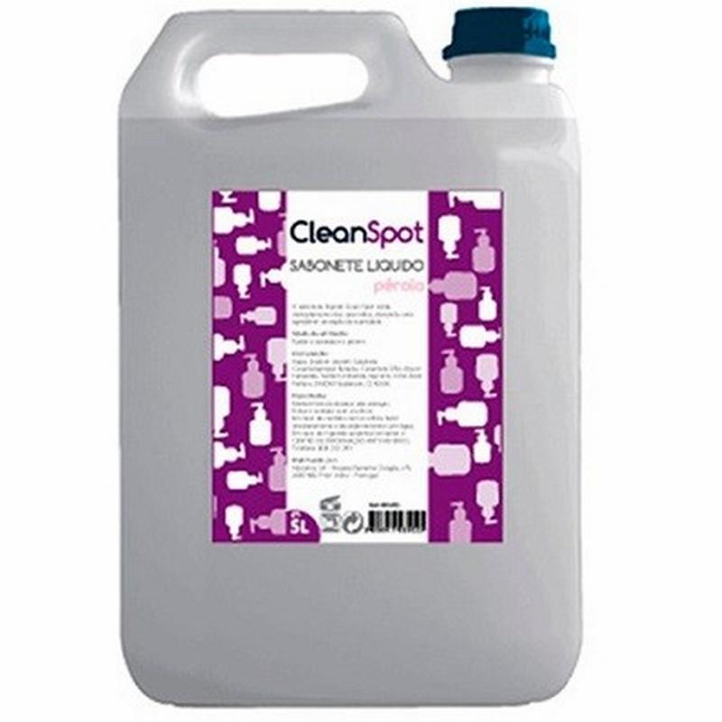JABON DE MANOS BLANCO NACARADO CLEANSPOT GARRAFA DE 5 LITROS - GEL MANOS GARRAFA 5L.