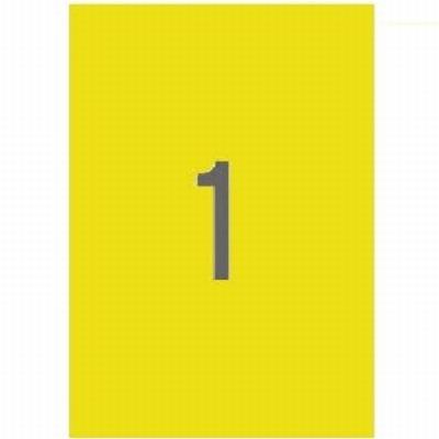 ETIQUETA ADHESIVA APLI LASER/COPY/INKJET 210X297 MM....