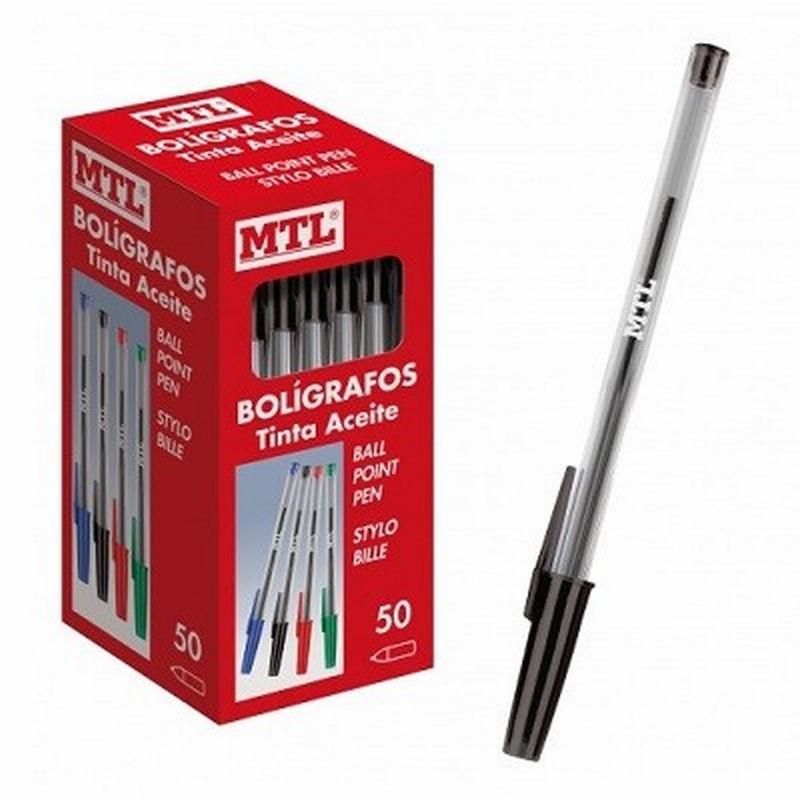 BOLIGRAFO DOHE CON CAPUCHON TINTA ACEITE NEGRO (79588) - BOLI.ECONOMICO NG