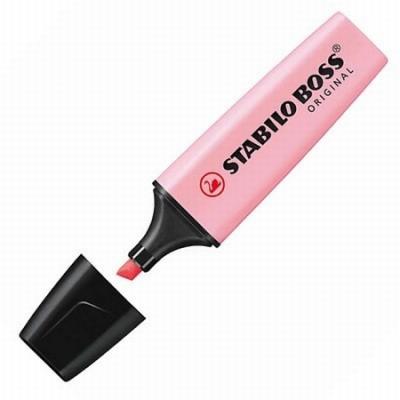 MARCADOR FLUORESCENTE STABILO BOSS ROSA PASTEL (70/129) -...
