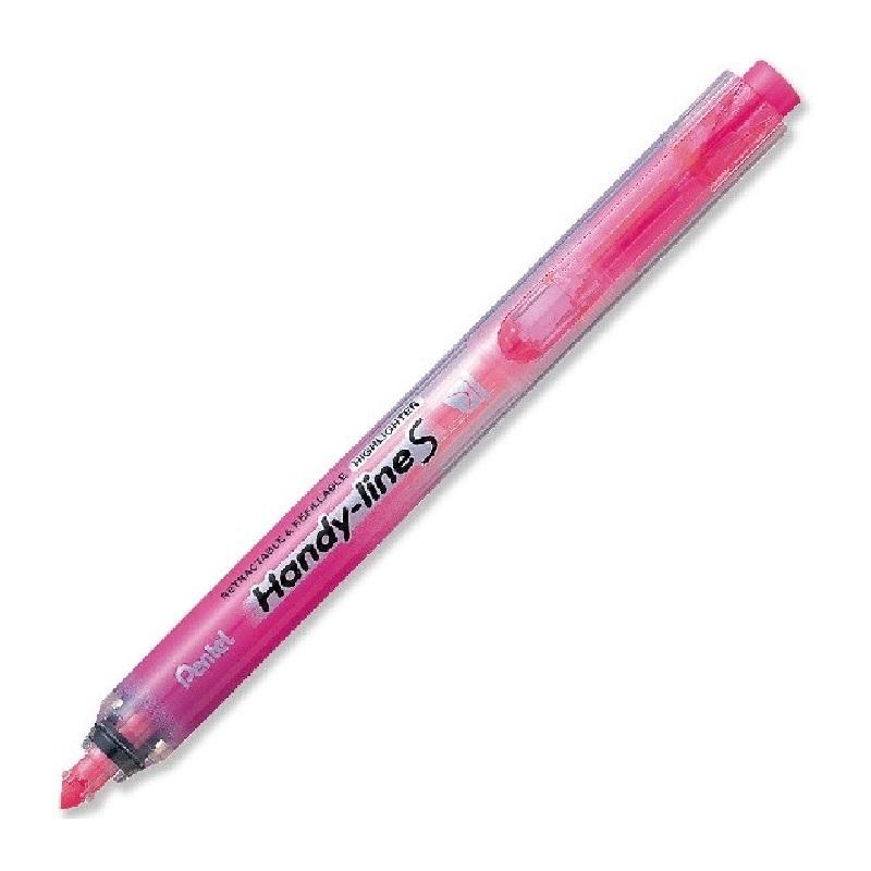 MARCADOR FLUORESCENTE PENTEL SXS15 RETRATIL ROSA (SXS15-PO) - MARC.PENTEL SXS15 RS.