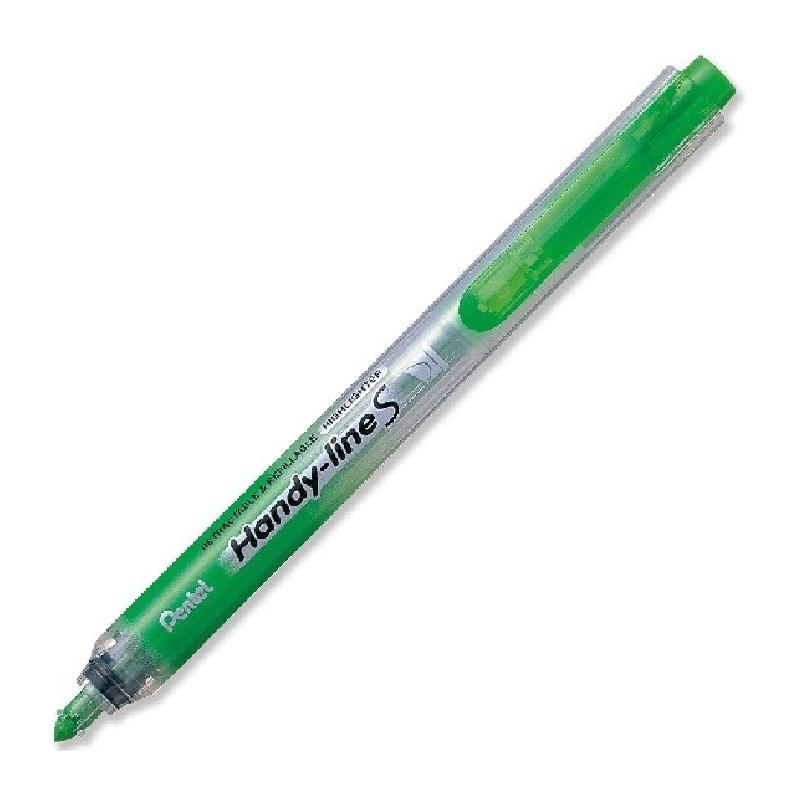 MARCADOR FLUORESCENTE PENTEL SXS15 RETRATIL VERDE (SXS15-KO) - MARC.PENTEL SXS15 VE.