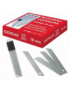 RECAMBIO CUCHILLAS DOHE CUTTER 18 MM (79276) - RECAMB.CUCHILLAS TH-130 ANCHO 18mm.