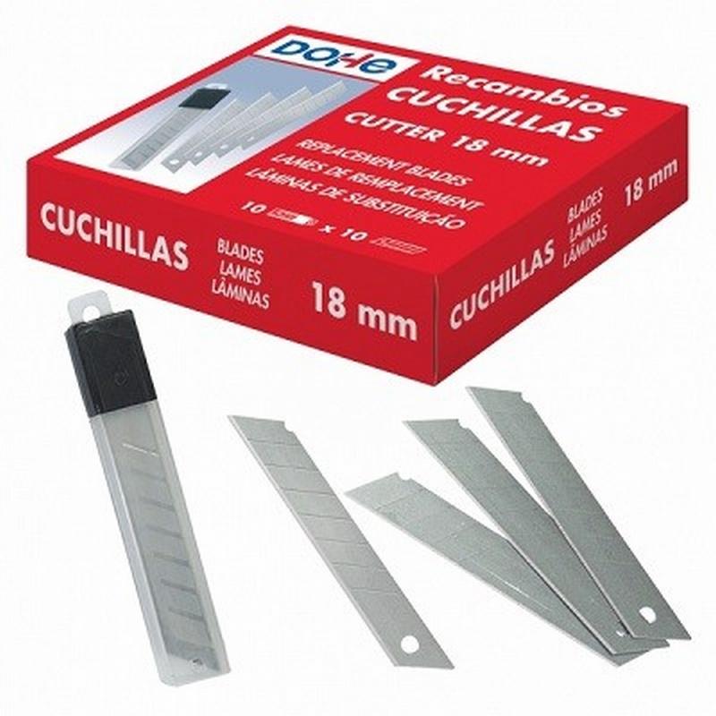 RECAMBIO CUCHILLAS DOHE CUTTER 18 MM (79276) - RECAMB.CUCHILLAS TH-130 ANCHO 18mm.