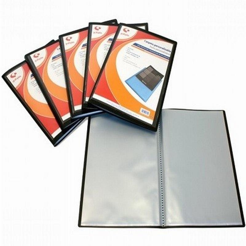 CARPETA GRAFOPLAS 10 FUNDAS PP ESTANDAR PORTADA...