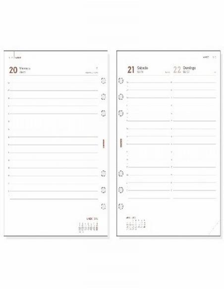 RECAMBIO ANUAL 2026 FINOCAM OPEN 1000 DIA PAGINA R1098 (711680026) - RECAMB.AG.AÑO D/PG.155*215 R1098