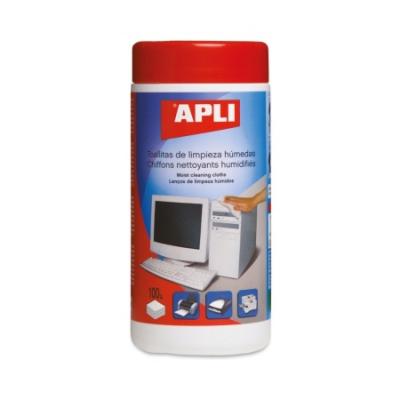 TOALLITA LIMPIEZA APLI BOTE DE 100 UNIDADES (11301) -...