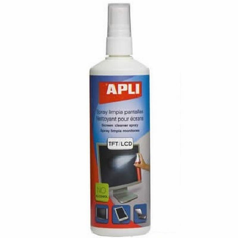 SPRAY APLI LIMPIA PANTALLAS 250 ML. (11324) - SPRAY LIMPIEZA PANTALLA APLI