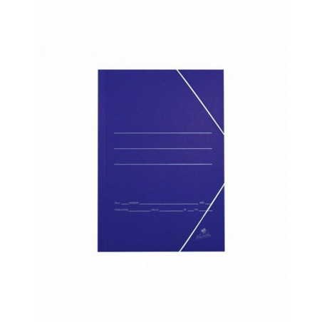CARPETA MARIOLA GOMAS FOLIO SENCILLA CLASICA CARTON AZUL (1080) - CARP.GOMA CARTON F AZ