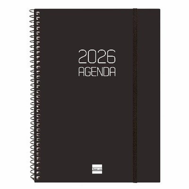 AGENDA ANUAL FINOCAM 2026 ESPIRAL OPAQUE E10...