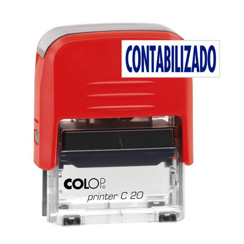 SELLO ENTINTADO COLOP PRINTER CONTABILIZADO (151712) - FORMULARIO CONTABILIZADO ENTIN AZ