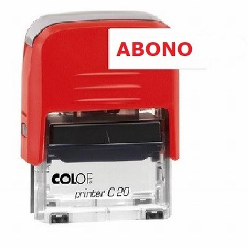 SELLO ENTINTADO COLOP PRINTER ABONO (300000) - FORMULARIO ABONO ENTINTADO