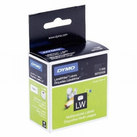 ETIQUETA ADHESIVA DYMO 11353 -TAMAÑO 89X28 MM LABELWRITER 1000 ETIQUETAS POR ROLLO CAJA DE 1 ROLLO (S0722530)