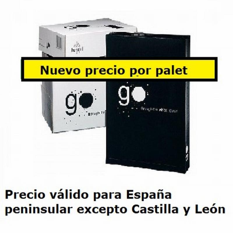 PAPEL FOTOCOPIADORA GO DIN A4 80 GRAMOS/M2 ETIQUETA ECOLABEL PREMIUM PAQUETE DE 500 HOJAS -PRECIOS VALIDOS HASTA 31 DE OCTUBRE-