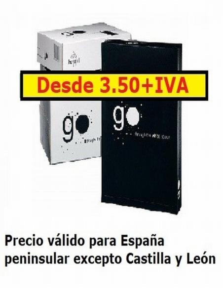 PAPEL FOTOCOPIADORA GO DIN A4 80 GRAMOS/M2 ETIQUETA ECOLABEL PREMIUM PAQUETE DE 500 HOJAS -PRECIOS VALIDOS HASTA 31 DE MAYO-