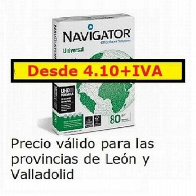 PAPEL FOTOCOPIADORA NAVIGATOR UNIVERSAL A4 80 GRAMOS...