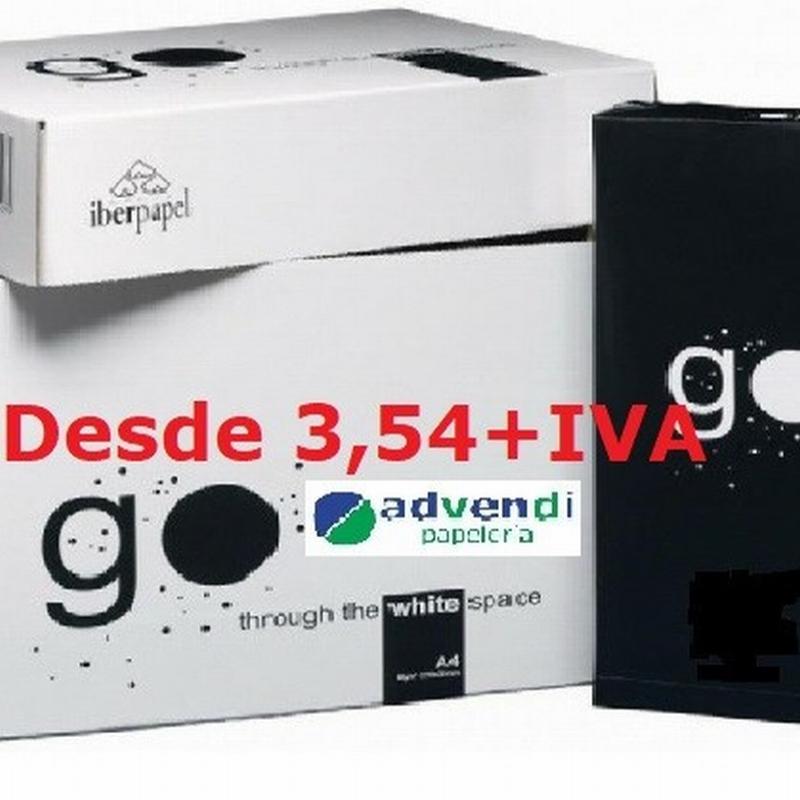 PAPEL FOTOCOPIADORA GO DIN A4 80 GRAMOS/M2...