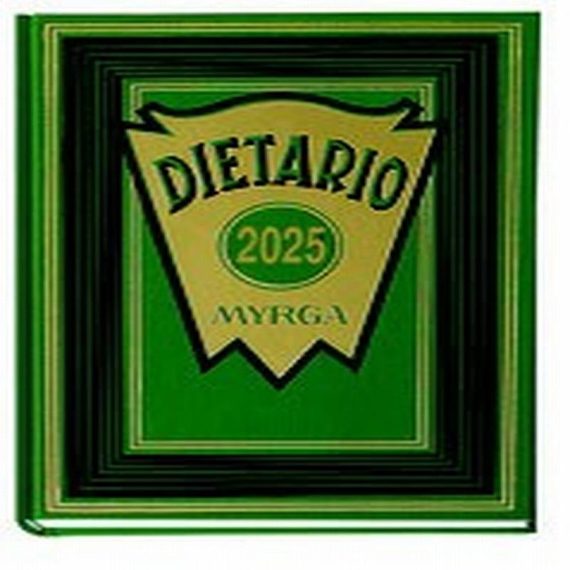 DIETARIO MYRGA 2025 OCTAVO 12,5X17,5 CMS (2115) - DIETARIO 120*170 INGRAF 1/8