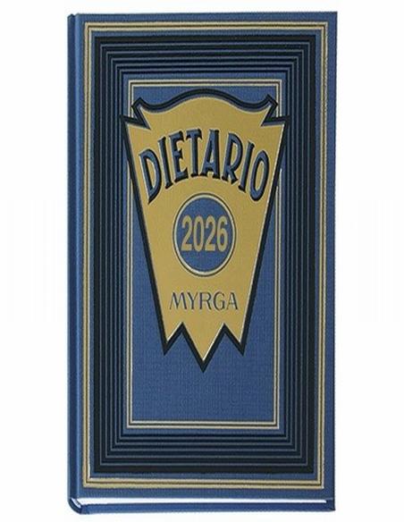 DIETARIO MYRGA 2026 OCTAVO 12,5X17,5 CMS (2115) - DIETARIO 120*170 MYRGA 1/8